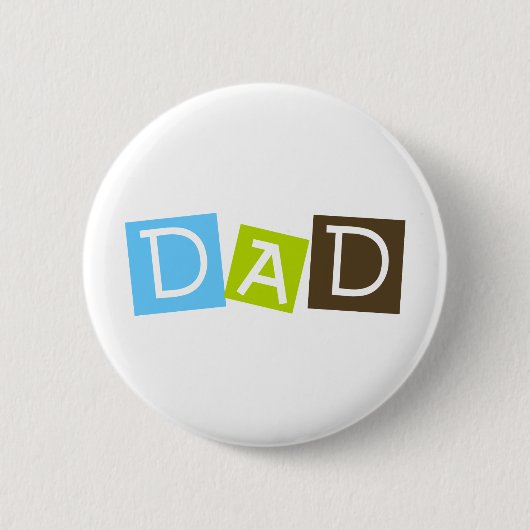 Dad Ronde Button 5,7 Cm (Voorkant)