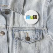 Dad Ronde Button 5,7 Cm (In situ)