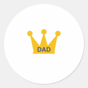 DAD RONDE STICKER