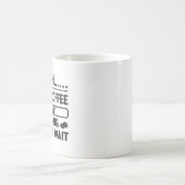 Dad’s Coffee Loading – Funny Tech Mug/Tee Koffiemok (Center)