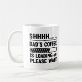 Dad’s Coffee Loading – Funny Tech Mug/Tee Koffiemok (Links)