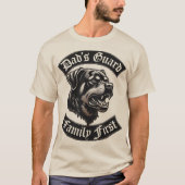 Dad’s Guard – Family First T-shirt (Voorkant)