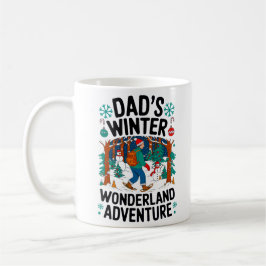 Dad’s Winter Wonderland Adventure Design Koffiemok