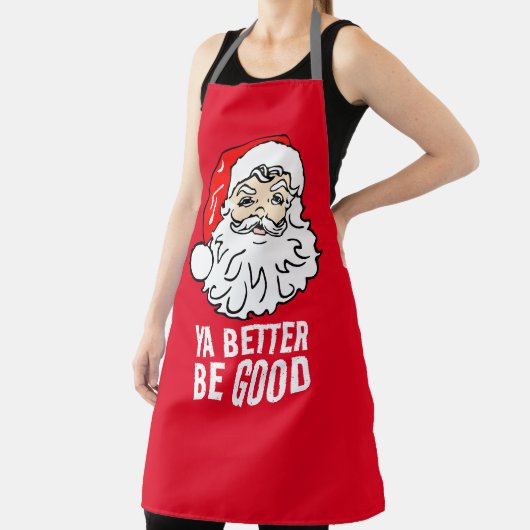 DAD SANTA CLAUS CHRISTMAS KITCHEN SCHORT (Insitu)