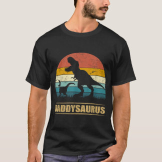 Dad Saurus T Rex Dinosaur Funny Vaderdag T-shirt
