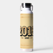 Dad Since [Year] - Vetgedrukte  typografie Water B Waterfles (Voorkant)