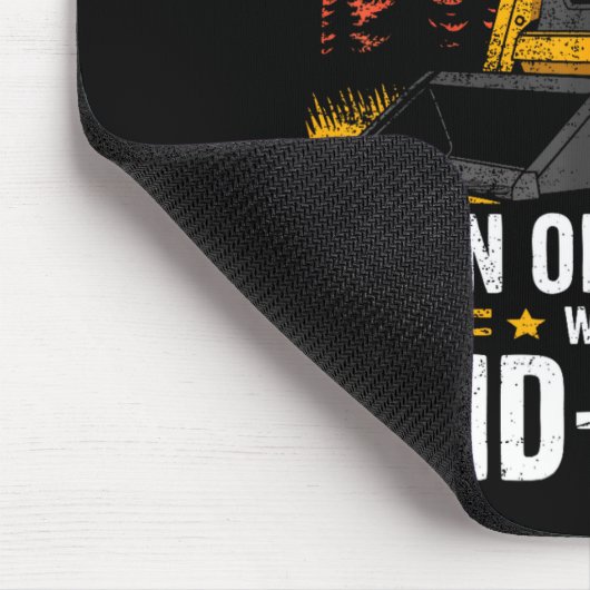 Dad Skid Steer Operator Father Construction Heavy  Muismat (Hoek)