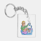 Dad Sleutelhanger (Voorkant Links)