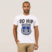 DAD SO HIP HIPPO T-SHIRTS (Voorkant volledig)