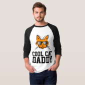 DAD T-Shirts, COOL CAT DAD T-shirt (Voorkant volledig)