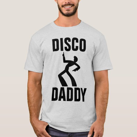 DAD T-SHIRTS DISCO JAREN 70 PAPPIE (Voorkant)
