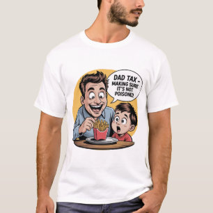 Dad Tax Cartoon T-shirt - Grappig Snack Patrol Des