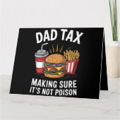 Dad Tax: ervoor zorgen dat het niet giftig is Vade Kaart (Voorkant)