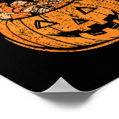 Dad Tax Halloween Trick Or Treat Candy Pumpkin Dad Poster (Hoek)