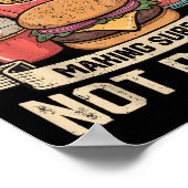 Dad Tax Making Sure It's Not Ison Father's Day Men Poster (Hoek)