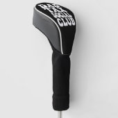 Dad Tax Social Club  Golfheadcover (Schuin)