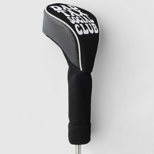 Dad Tax Social Club  Golfheadcover (Schuin)