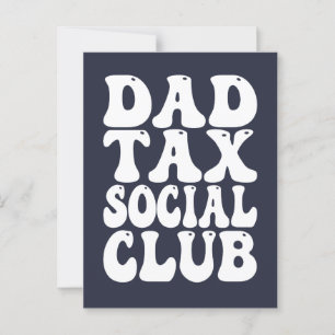 Dad Tax Sociale Club  Briefkaart