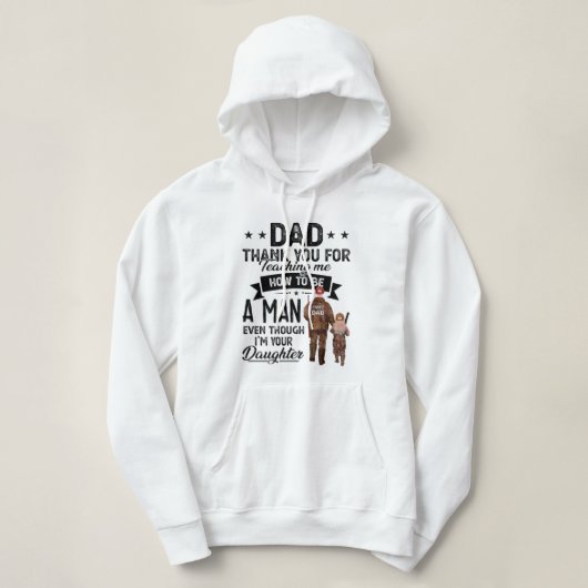Dad thank you for shirt (Design voorkant)