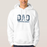 "DAD The Man Mith Legend" Vaderdag Gift Hoodie<br><div class="desc">Eer de legende in je leven met deze gedurfde en gezellige hoodie - perfect voor de vader die altijd je held is geweest. De iconische uitdrukking "DAD – Het Man. De mythe. In de ruige marineblauwe grunge-typografie is deze hoodie een coole en comfortabele manier voor papa om zijn trotse titel...</div>