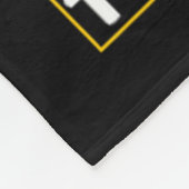 Dad The Myth Legend Fireman Gift Proud Firefighter Fleece Deken (Hoek)