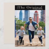Dad: The Original Influencer' Magazine Hoesje Kaar (Voorkant / Achterkant)