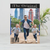 Dad: The Original Influencer' Magazine Hoesje Kaar (Staand voorkant)