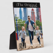 Dad: The Original Influencer' Magazine Hoesje Kaar Fotoplaat (Zijkant)