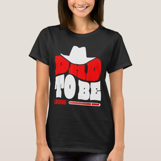Dad To Be 2026 Dad Loading Funny New Dad  T-shirt (Voorkant)