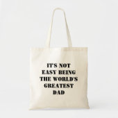 Dad Tote Bag (Voorkant)