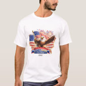 dad Tshirt Blessed  Happy 250th Birthday USA! (Voorkant)