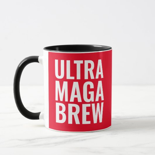 DAD ULTRA MAGA TRUMP BREW COFFEE MOK (Links)