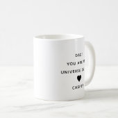 Dad Universe Guide Vaderdag Space Koffiemok (Voorkant rechts)