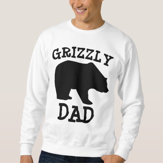 DAD Vaderdag GRIZZLY DAD T-shirts (Voorkant)