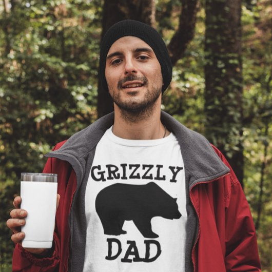 DAD Vaderdag GRIZZLY DAD T-shirts