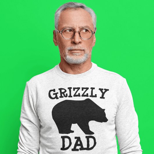 DAD Vaderdag GRIZZLY DAD T-shirts