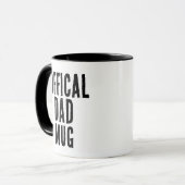 DAD VADERDAG OFFICIËLE KOFFIE MOK (Voorkant links)