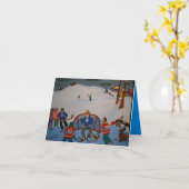 DAD VAN HET HOCKEY KAART (Gele Bloem)