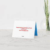 DAD VAN HET HOCKEY KAART (Achterkant)