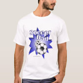 DAD van het voetbal T-shirt (Voorkant)