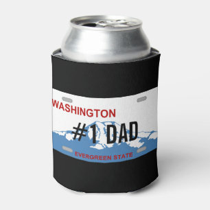 DAD van Washington #1 nummerplaatkoelbox Blikjeskoeler