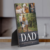 DAD We houden van je Foto Collage Rustic Modern Va Fotoplaat