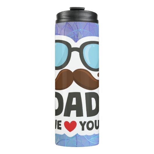 Dad We Love You Thermosbeker (Voorkant)