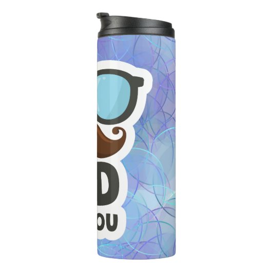 Dad We Love You Thermosbeker (Geroteerd rechts)