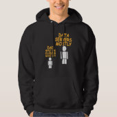Dad What Are Clouds Made Of   Data Admin Present Hoodie (Voorkant)