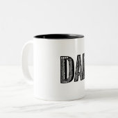 DAD Word Cloud Mok - Vaderdag Hero Gift (Voorkant links)