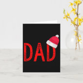 Dad - Xmas Pjs - Christmas Pajamas And Xmas Pj Fam Kaart (Gele Bloem)