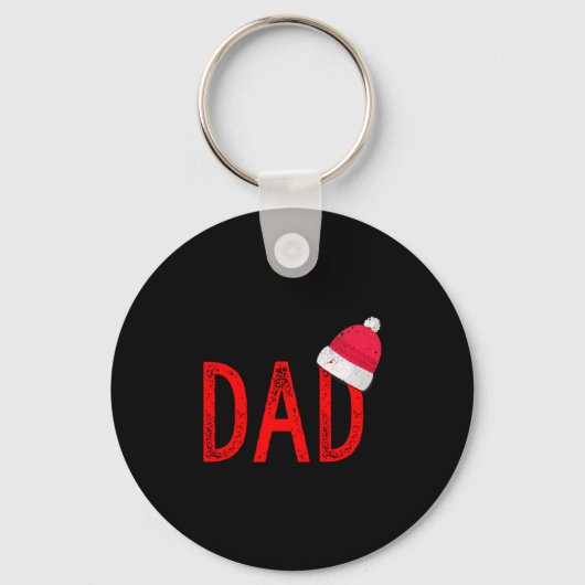 Dad - Xmas Pjs - Christmas Pajamas And Xmas Pj Fam Sleutelhanger (Voorkant)