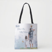 Dad You Are My Hero Tote Bag (Voorkant)