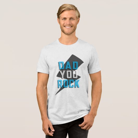 Dad You Rock Shirt (Voorkant volledig)